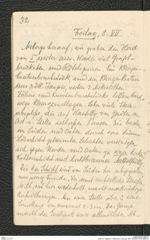 Seite 34, Tagebuch "Willendorf | Grabung 1927" (NHMW-PRAE-BBB-37)
